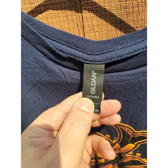 Lana Del Rey T-shirt Rare, Navy Blue Bear Samarai 2XL - Picture 3 of 5